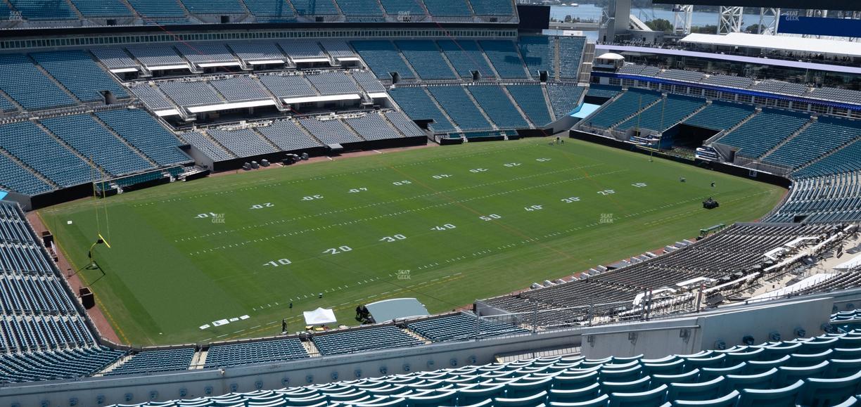 EverBank Stadium - Section 415 Seat View