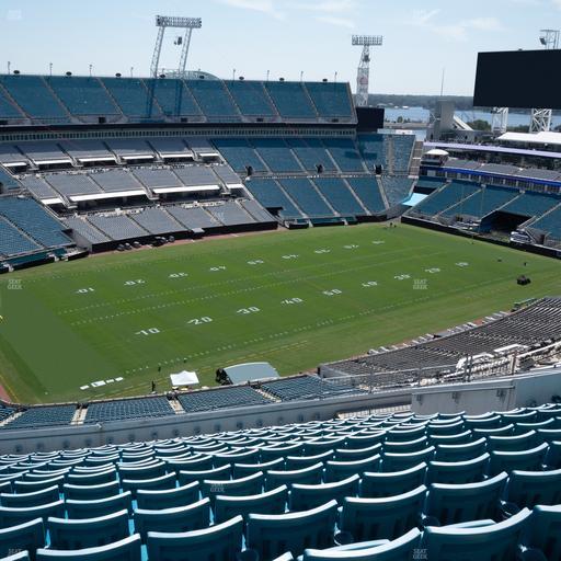 EverBank Stadium - Section 415 Seat View