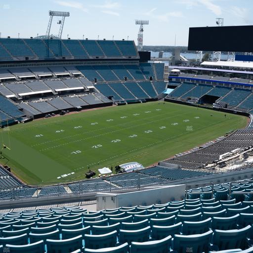 EverBank Stadium - Section 416 Seat View