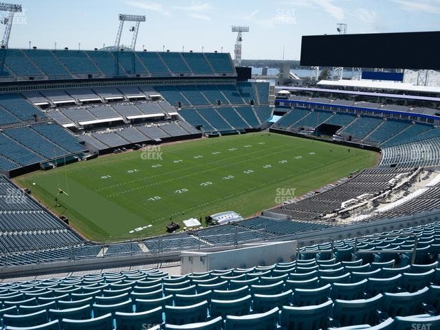 EverBank Stadium - Section 416 Seat View