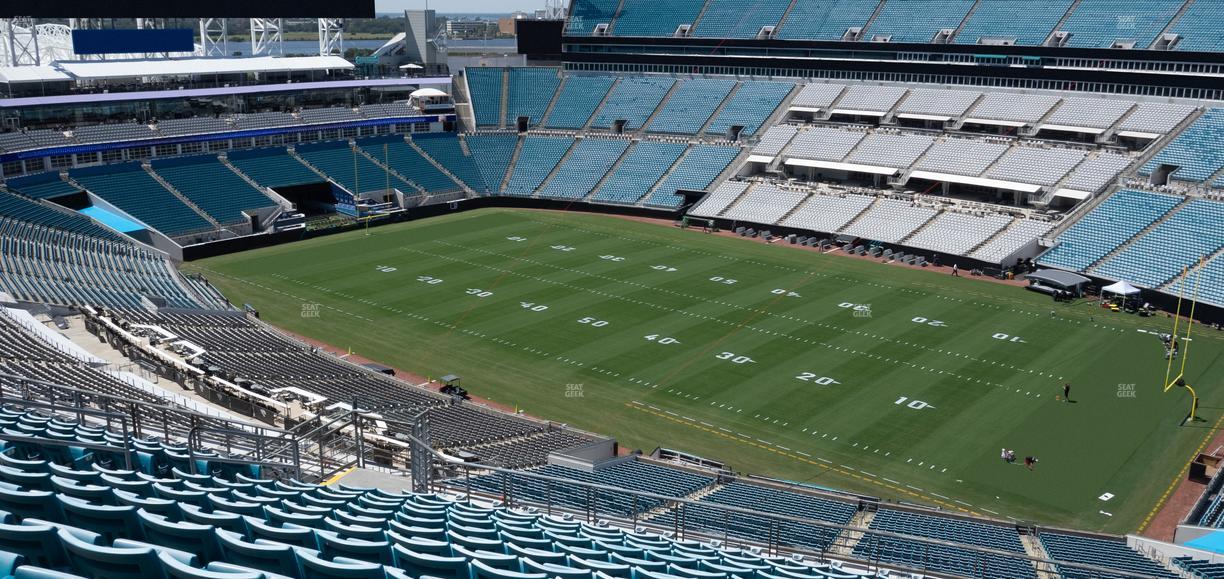 EverBank Stadium - Section 431 Seat View
