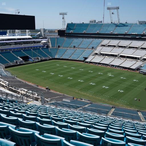 EverBank Stadium - Section 431 Seat View