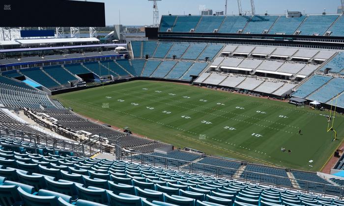 EverBank Stadium - Section 431 Seat View