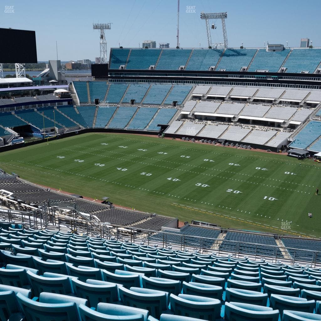 EverBank Stadium - Section 432 Seat View