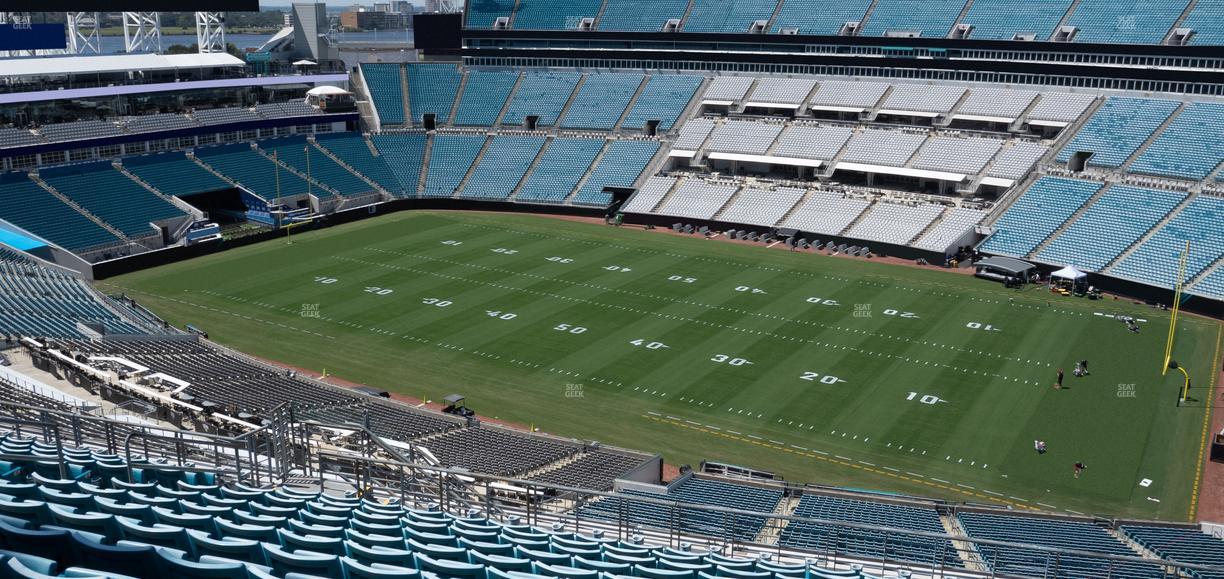 EverBank Stadium - Section 432 Seat View
