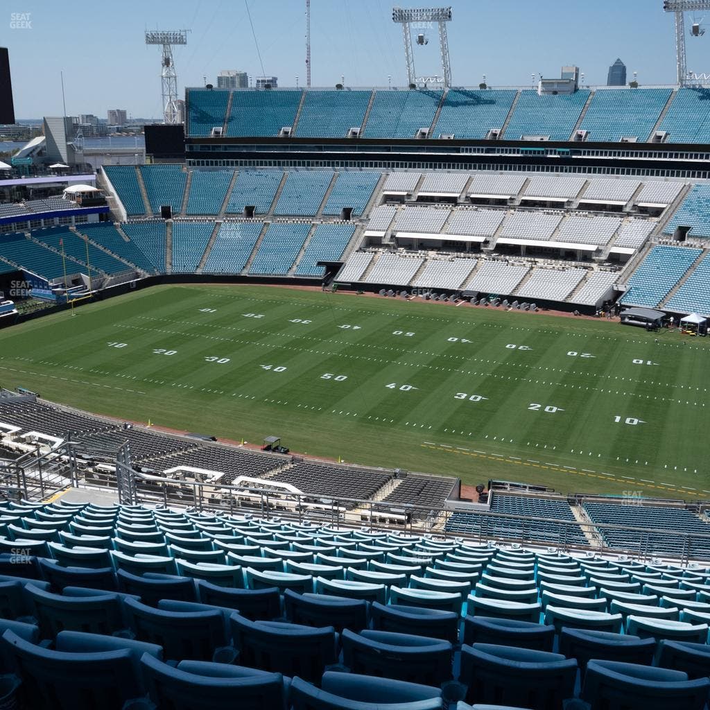 EverBank Stadium - Section 433 Seat View