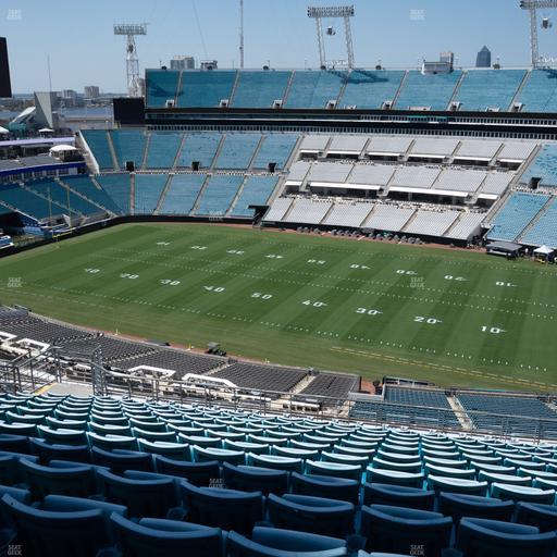 EverBank Stadium - Section 433 Seat View