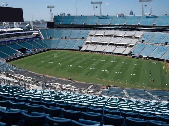 EverBank Stadium - Section 433 Seat View