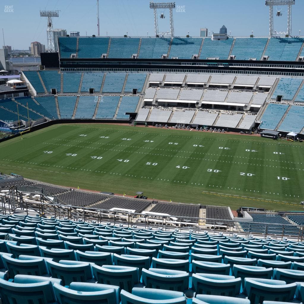 EverBank Stadium - Section 434 Seat View