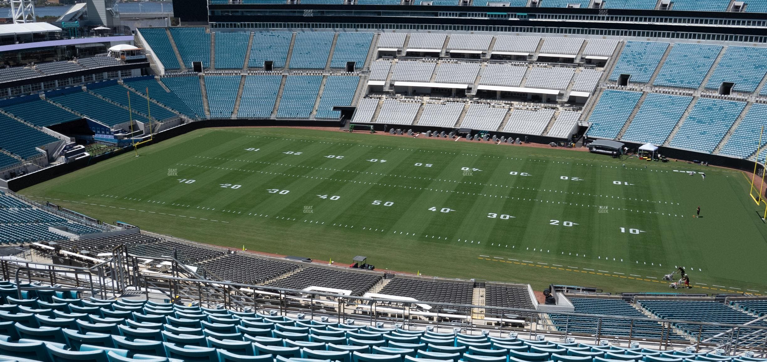 EverBank Stadium - Section 434 Seat View