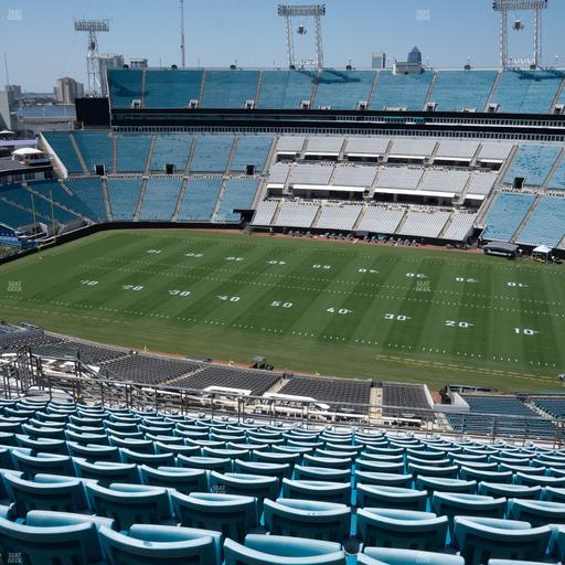 EverBank Stadium - Section 434 Seat View