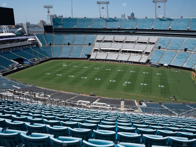 EverBank Stadium - Section 434 Seat View