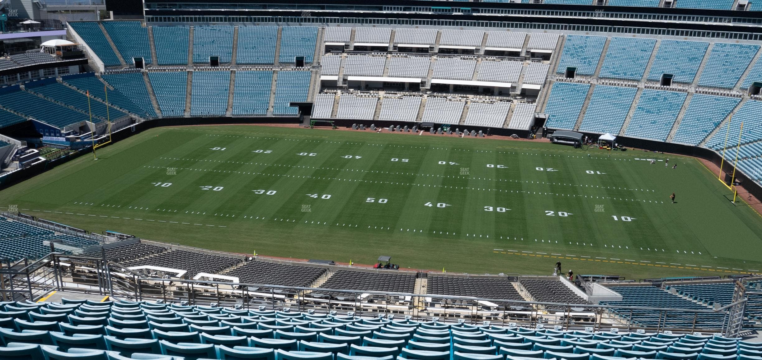 EverBank Stadium - Section 435 Seat View