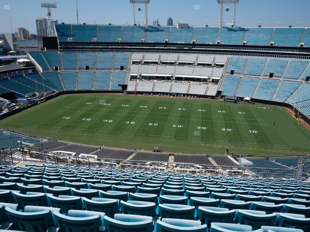EverBank Stadium - Section 435 Seat View