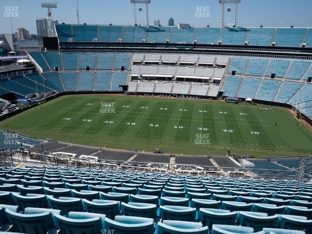 EverBank Stadium - Section 435 Seat View