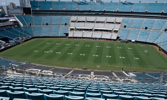 EverBank Stadium - Section 435 Seat View