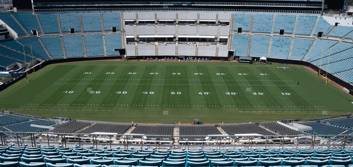 EverBank Stadium - Section 436 Seat View