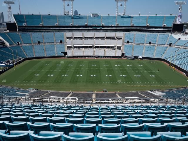 EverBank Stadium - Section 436 Seat View