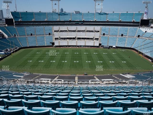 EverBank Stadium - Section 436 Seat View