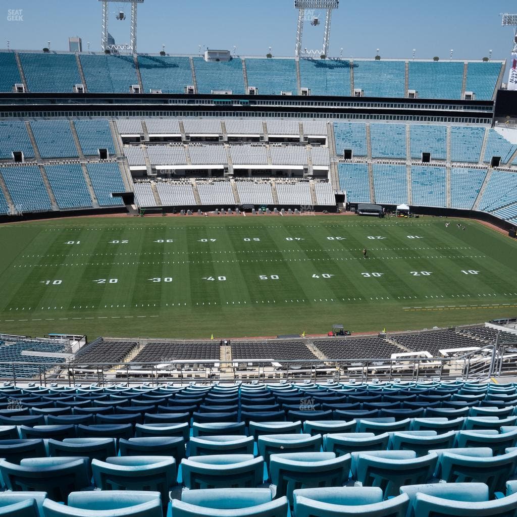 EverBank Stadium - Section 437 Seat View
