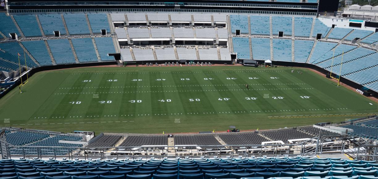 EverBank Stadium - Section 437 Seat View