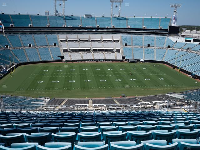 EverBank Stadium - Section 437 Seat View