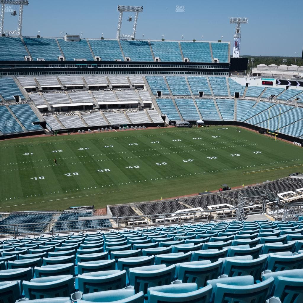 EverBank Stadium - Section 438 Seat View
