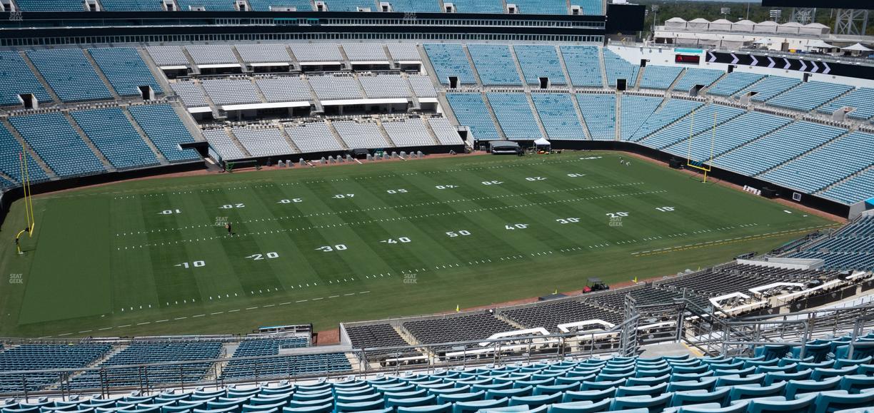EverBank Stadium - Section 438 Seat View