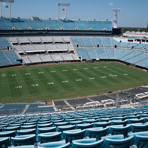 EverBank Stadium - Section 438 Seat View