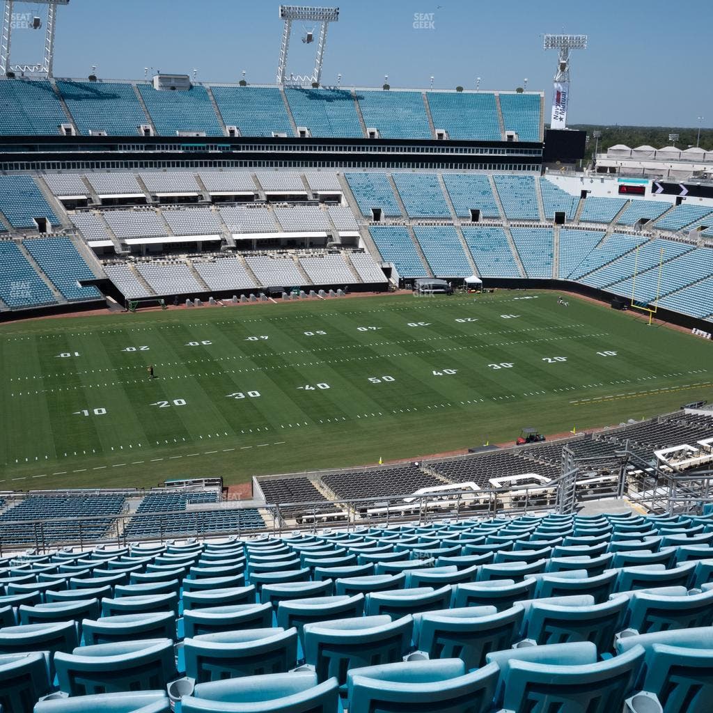 EverBank Stadium - Section 440 Seat View