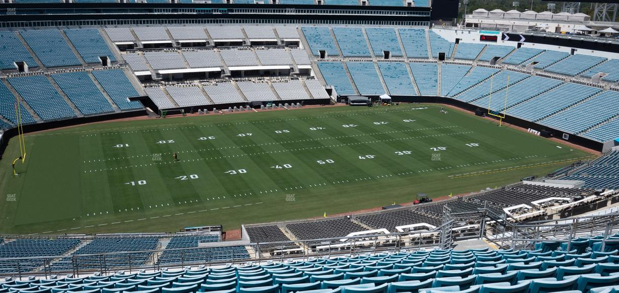 EverBank Stadium - Section 440 Seat View