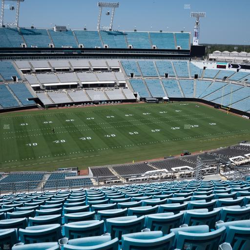 EverBank Stadium - Section 440 Seat View