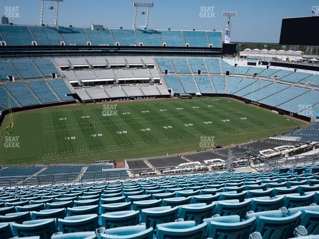 EverBank Stadium - Section 440 Seat View