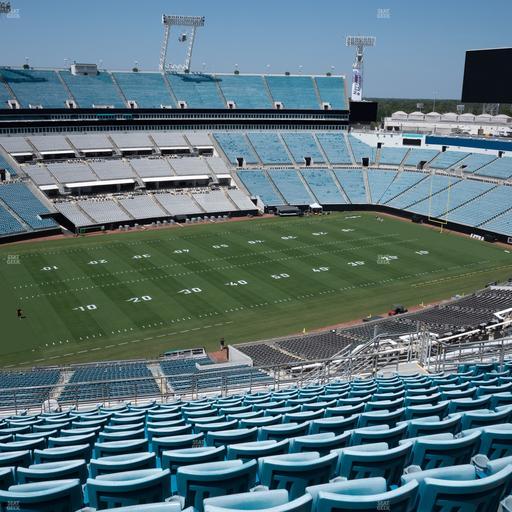 EverBank Stadium - Section 441 Seat View