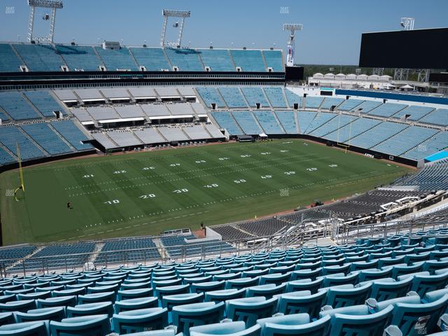 EverBank Stadium - Section 441 Seat View