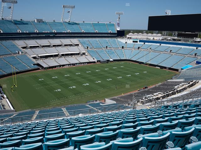 EverBank Stadium - Section 442 Seat View