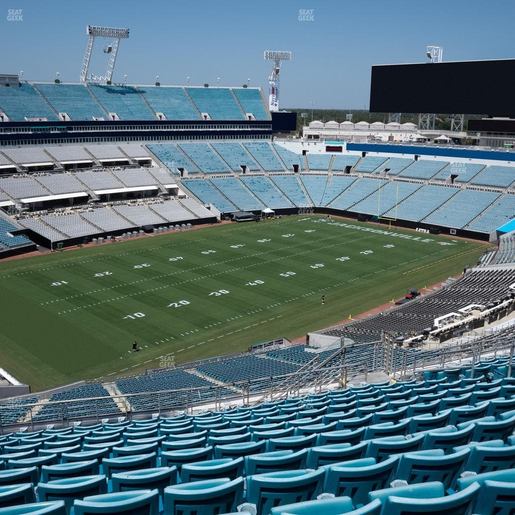 EverBank Stadium - Section 443 Seat View