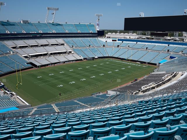 EverBank Stadium - Section 443 Seat View