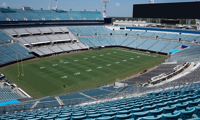 EverBank Stadium - Section 443 Seat View