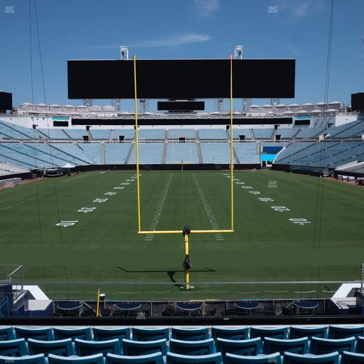 EverBank Stadium - Section Bud Light Party Zone 10 Seat View