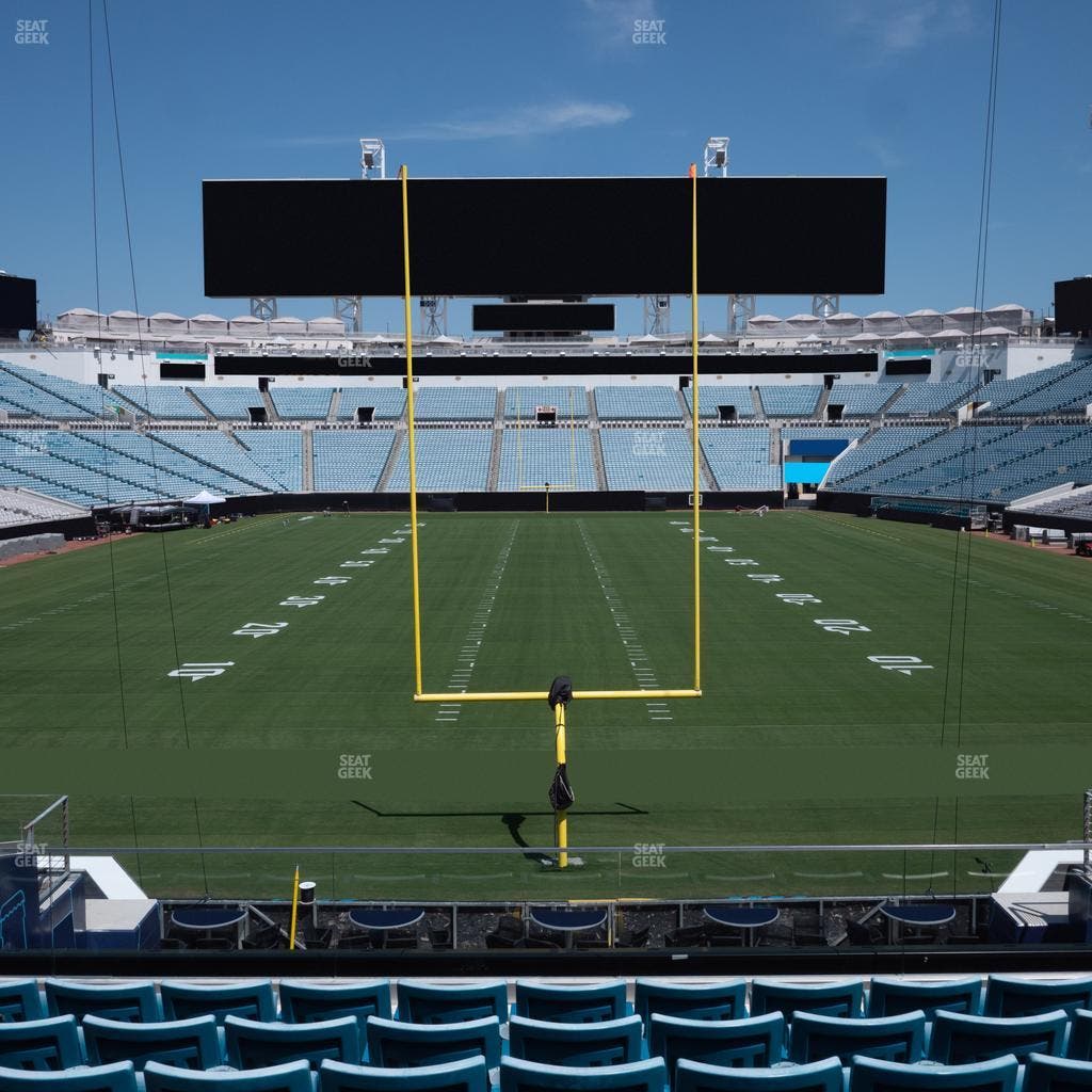 EverBank Stadium - Section Bud Light Party Zone 11 Seat View