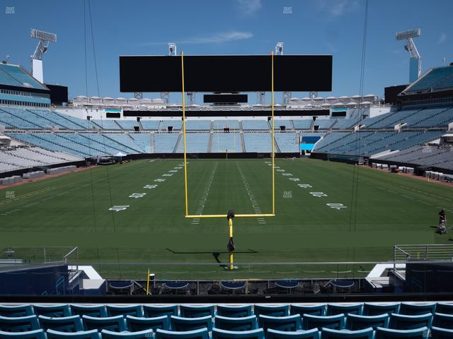 EverBank Stadium - Section Bud Light Party Zone 11 Seat View