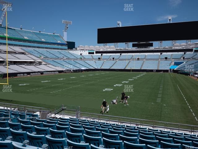 EverBank Stadium - Section Bud Light Party Zone 3 Seat View