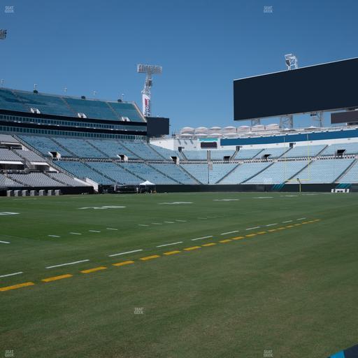 EverBank Stadium - Section Field South Seat View