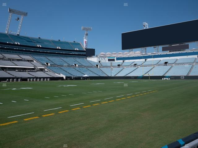 EverBank Stadium - Section Field South Seat View