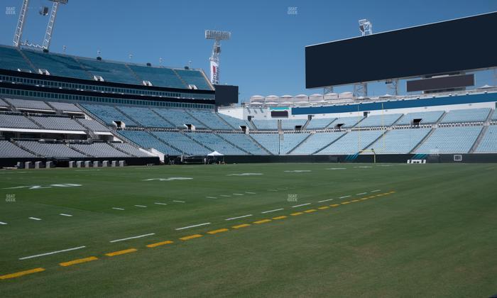 EverBank Stadium - Section Field South Seat View