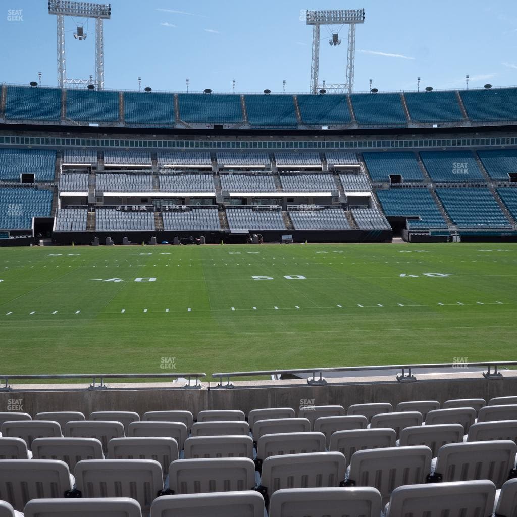 EverBank Stadium - Section Gallagher Club 10 Seat View