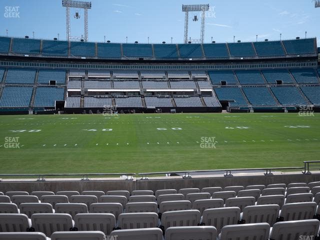 EverBank Stadium - Section Gallagher Club 10 Seat View