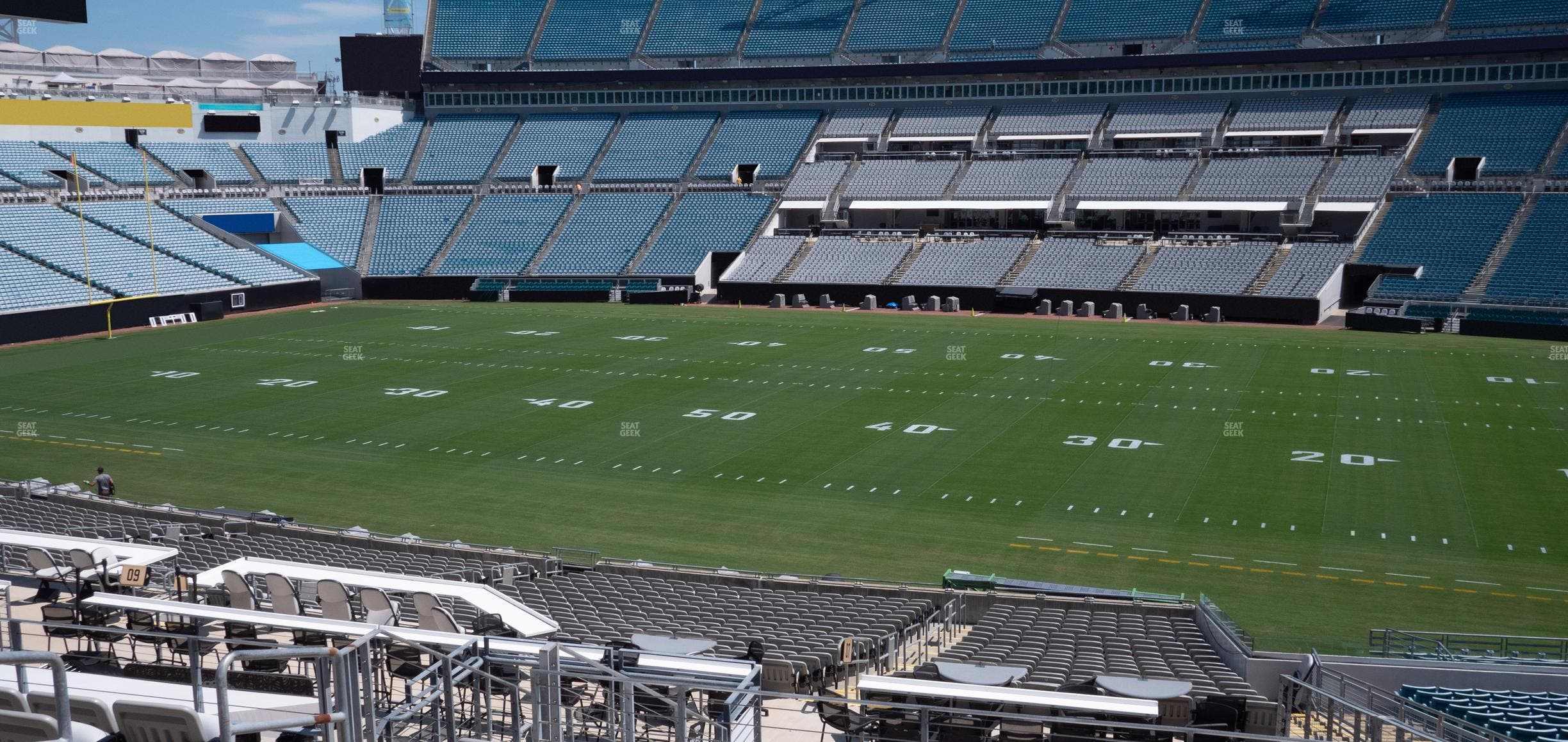 EverBank Stadium - Section Gallagher Club 107 Seat View