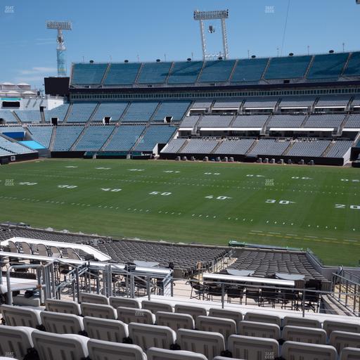 EverBank Stadium - Section Gallagher Club 107 Seat View